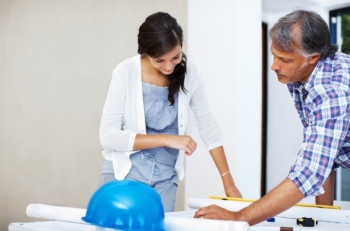 ParagonCA meeting with remodeling customer