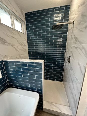 Remodeled bathroom by ParagonCA